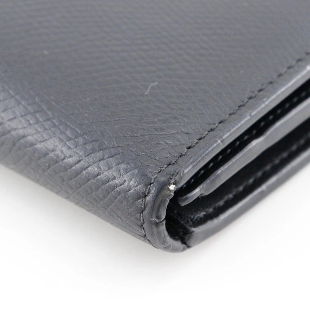 CELINE Medium strap wallet Bi-Fold Wallet black Calfskin Women - Picture 5 of 13